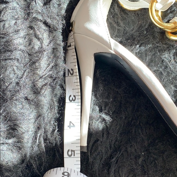 Authentic Giuseppe Zanotti Bianco GoldLink Sandals - Picture 8 of 8